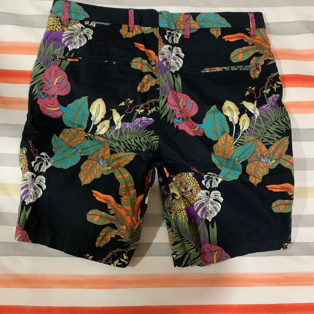 Scotch and Soda Classic Chino Jungle Print Shorts